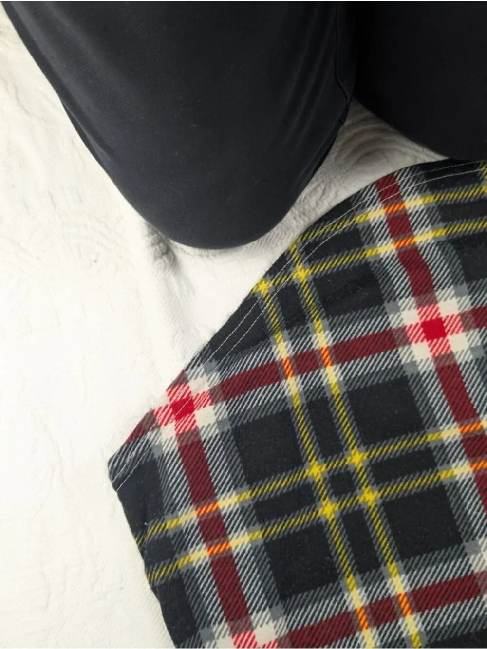 Harry Potter Hogwarts Youth /Ladies small Fleece Plaid  Pajama Top Dress READ